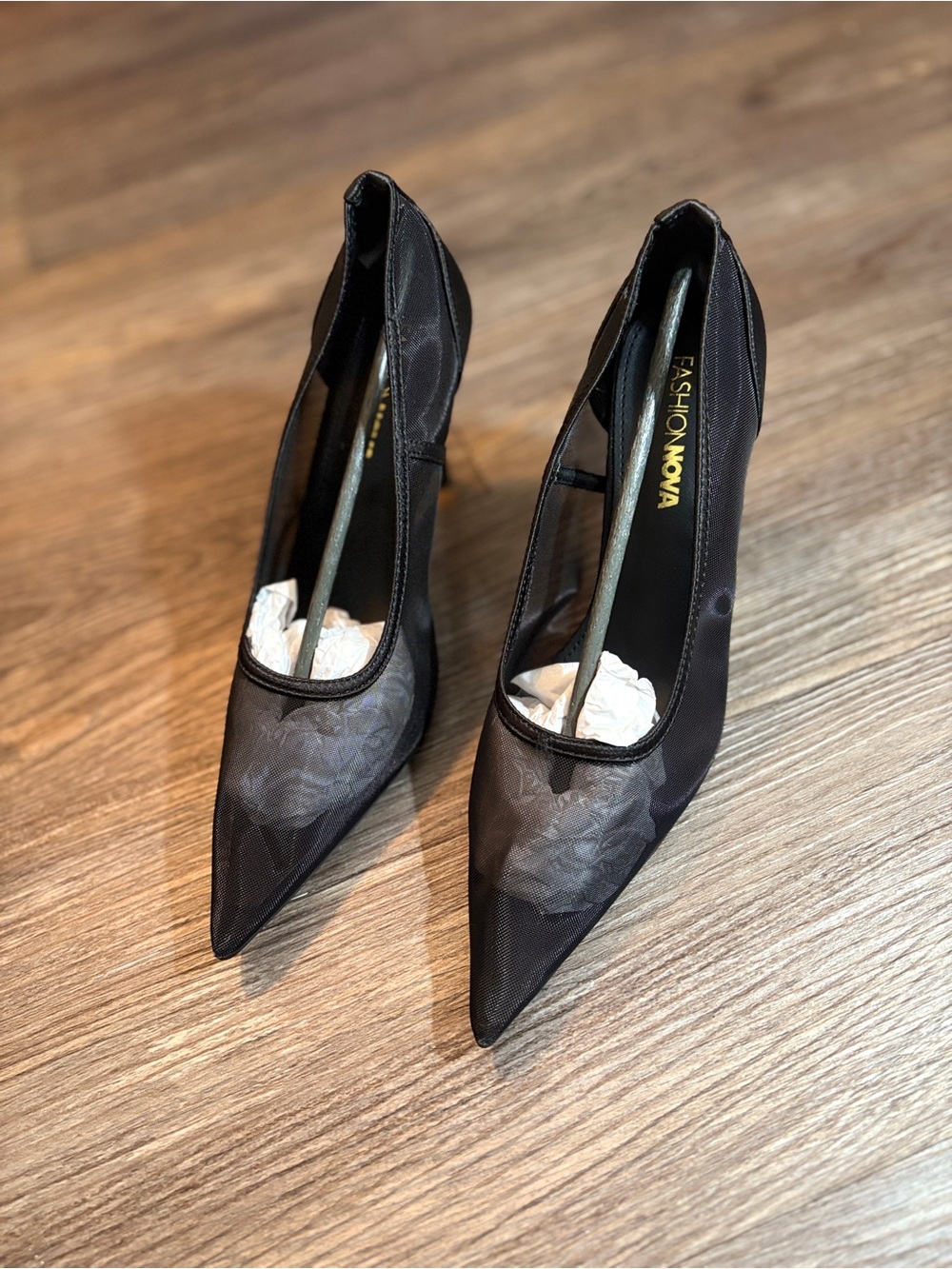 NEW Fashion Nova Black Pointed Toe Pump